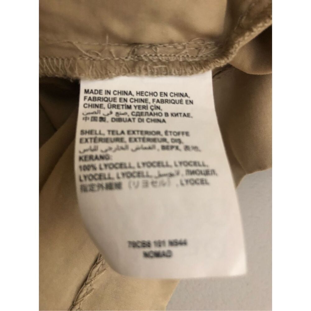 Bebe Beige Wrap Dress XS Sleeveless Lyocell Mini - Picture 13 of 13